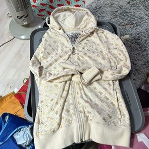New without tags Guess zipper hoodie size small